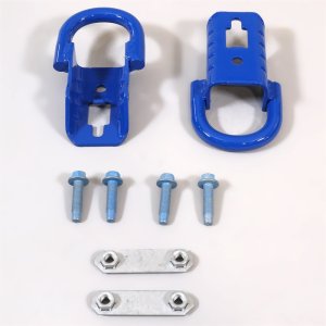 Ford Super Duty Tow Hook - Front - Ford Racing - Blue - `17-`21